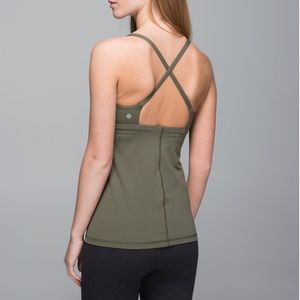 Lululemon Yeah Yoga Tank
Fatigue Green Size 6